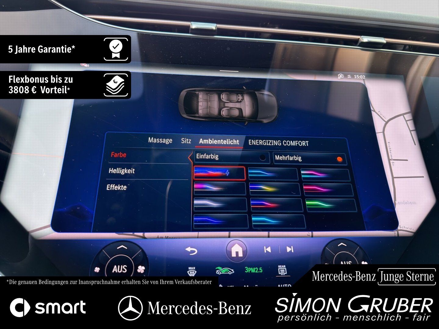 Fahrzeugabbildung Mercedes-Benz EQS 500 4M AMG Massage Sitzklima AHK Mod 2026