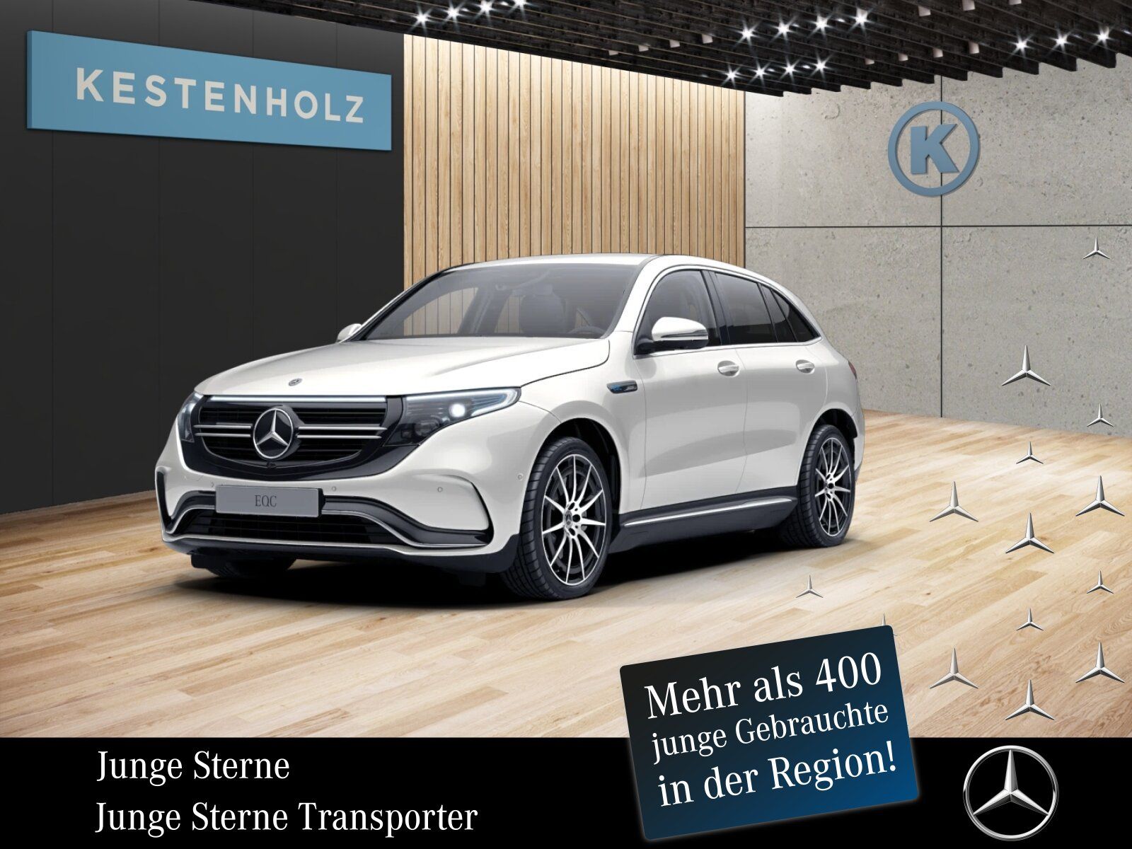 Mercedes-Benz EQC EQC 400 4Matic *AMG*BUR*360*CARPLAY*SPIEGEL*