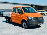 Volkswagen T6 2,0 TDI Pritsche DOKA Lang *AHK*LEDER*LKW-ZUL - Pritsche lkw gebraucht