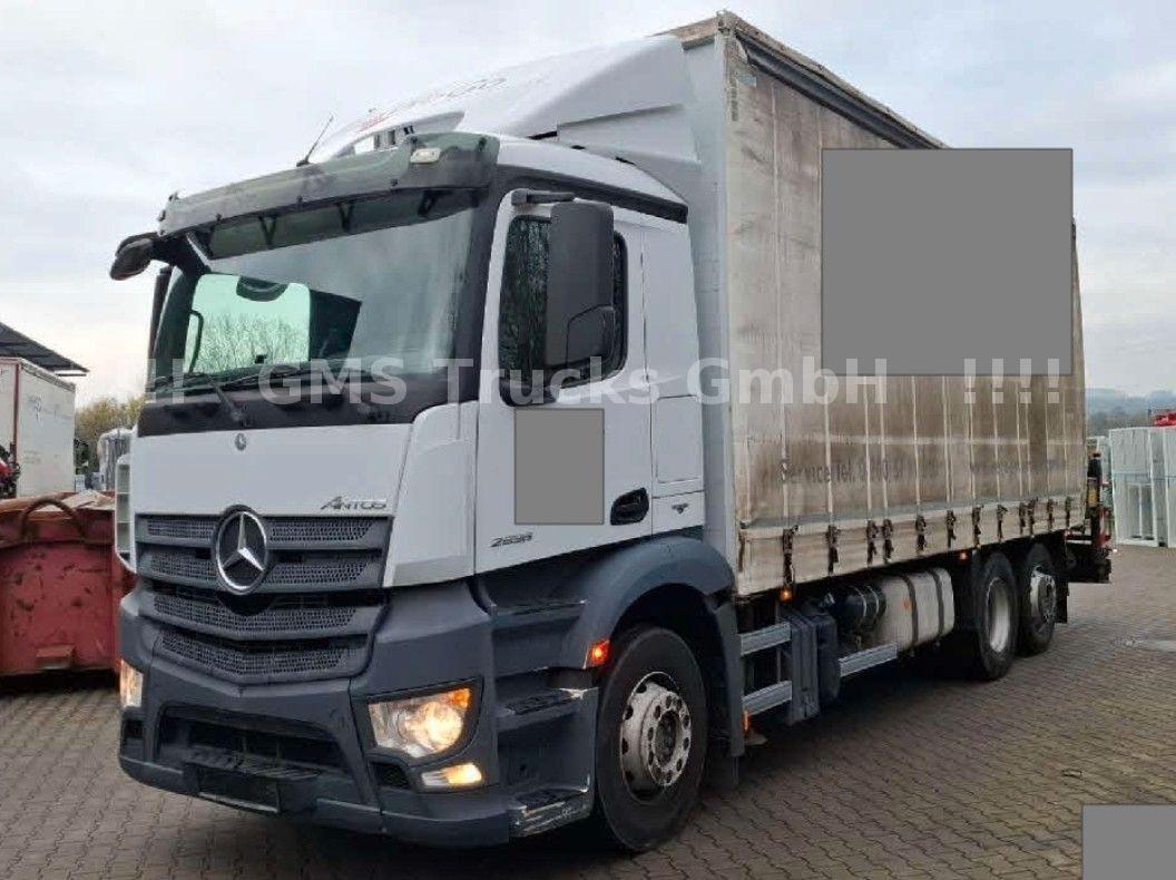 Mercedes-Benz Antos Actros / 23m Palfinger Kran PK23002 Flyjib