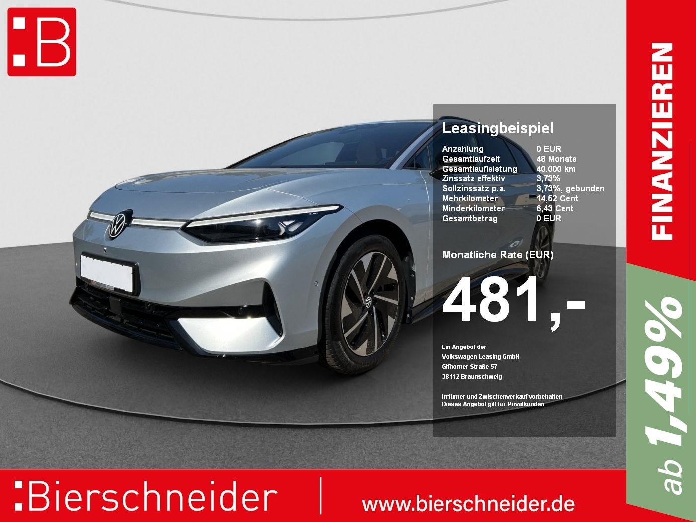 Volkswagen ID.7 Tourer Pro AHK KAMERA IQ.LIGHT ACC