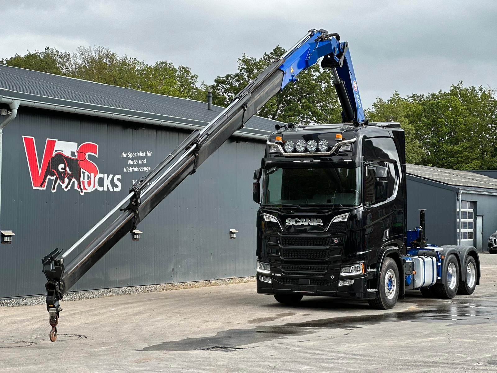 Scania R580 A6x2NB  HMF3220LK Retarder Liftachs ACC LDW