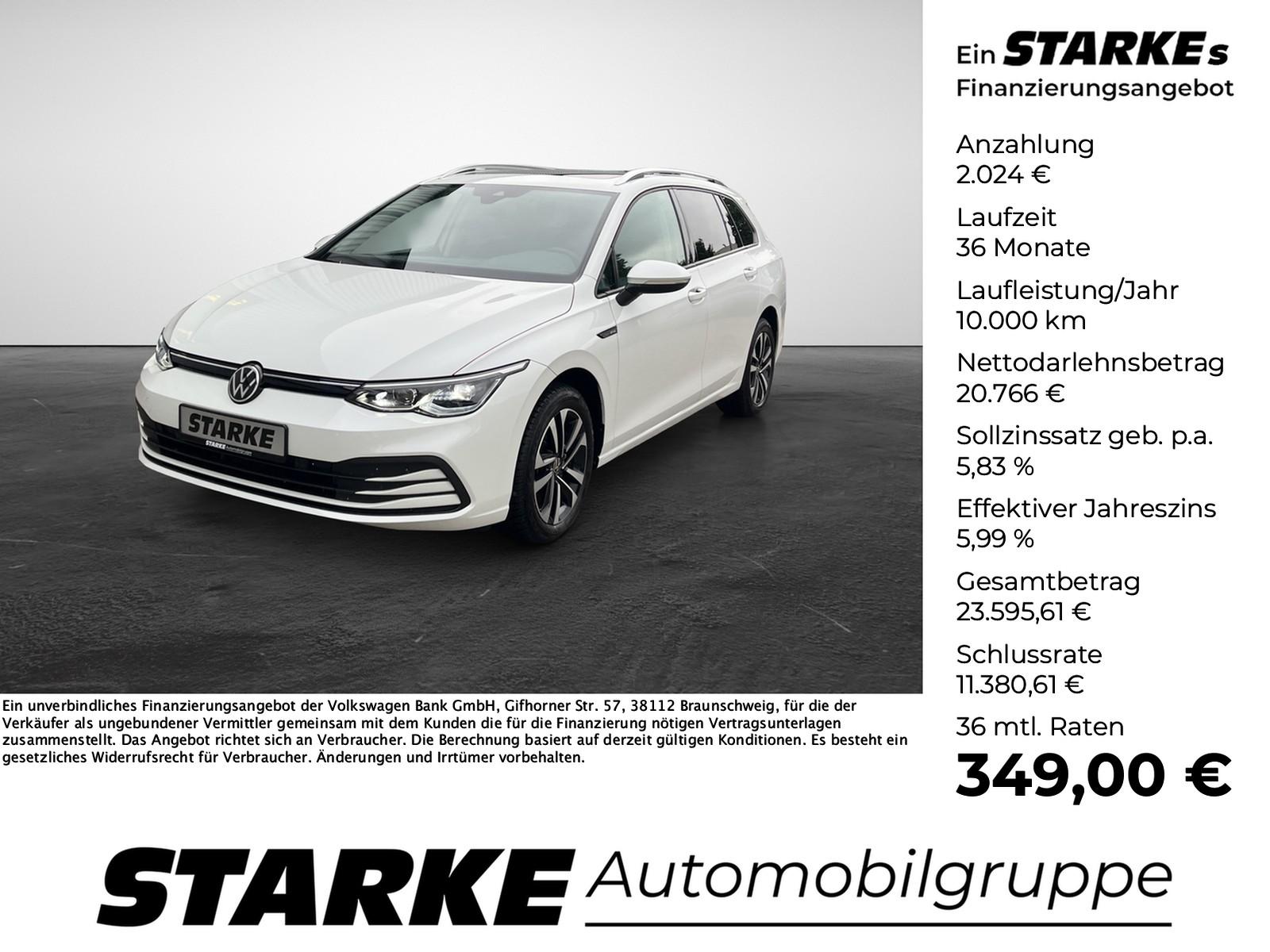 Volkswagen Golf Variant 2.0 TDI DSG Life Navi Top-Paket IQ-