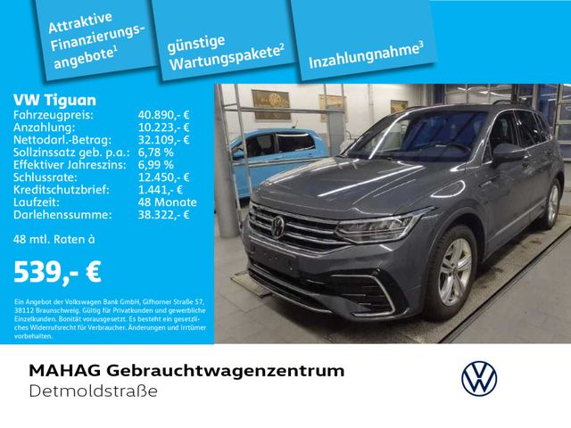 Volkswagen Tiguan 2.0 TSI 4 Mot R-Line LEDER AHK LED Navi P