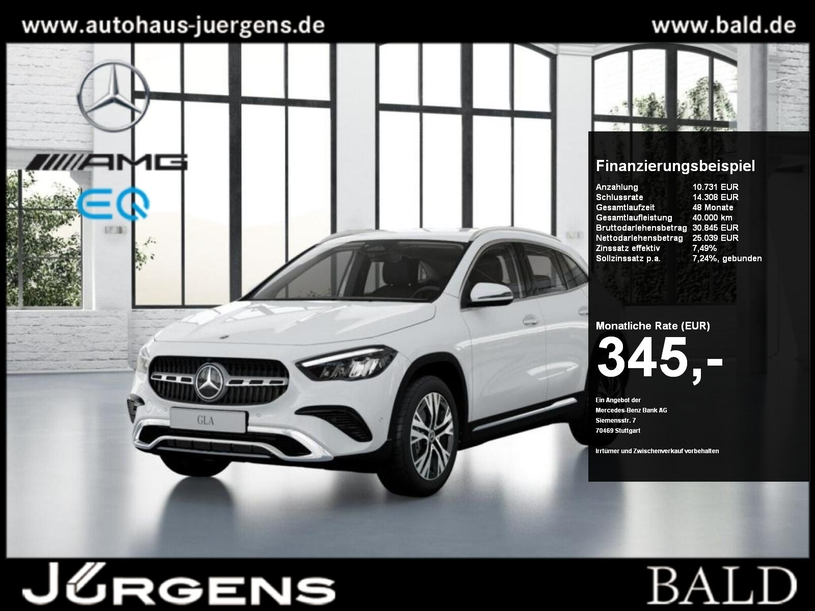 Mercedes-Benz GLA 200 Progressive/Memo/360/Keyl/Totw/Ambiente
