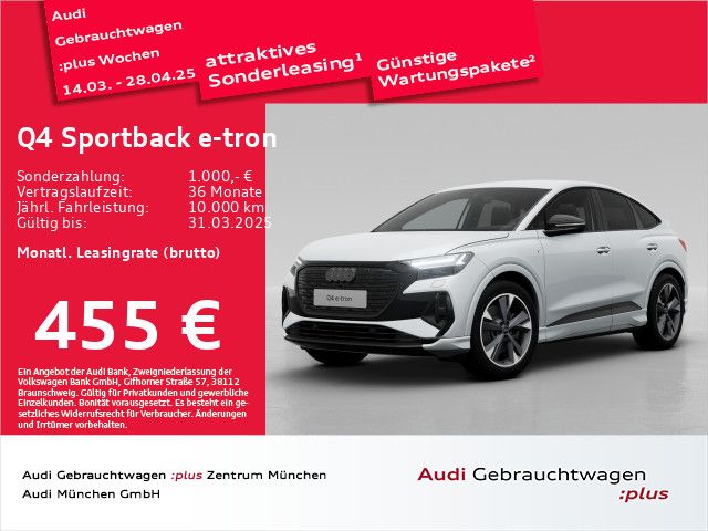 Audi Q4 Sportback e-tron 45 qu. S line Matrix/SONOS/N