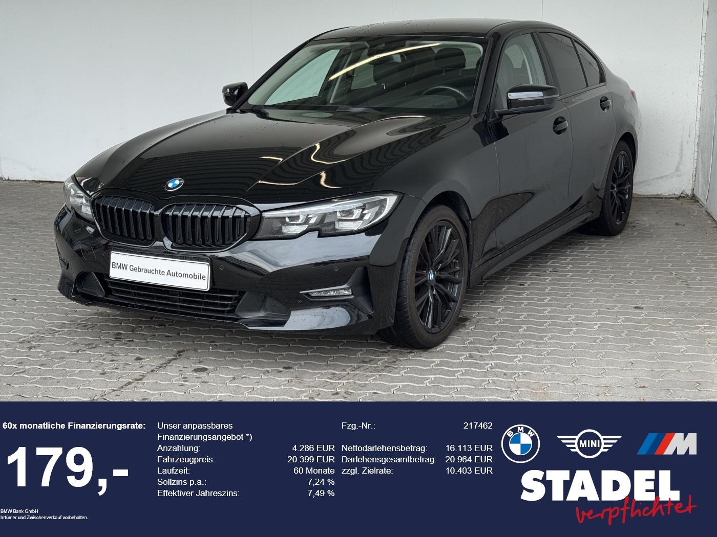 BMW 318i Limousine Advantage Navi.LED.PDCvo+hi.SHZ