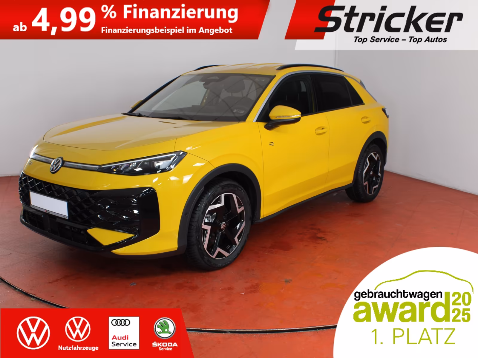 Volkswagen T-Roc R-Line 1.5eTSI DSG 299,-ohne Anzahlung ACC, миниатюра 2