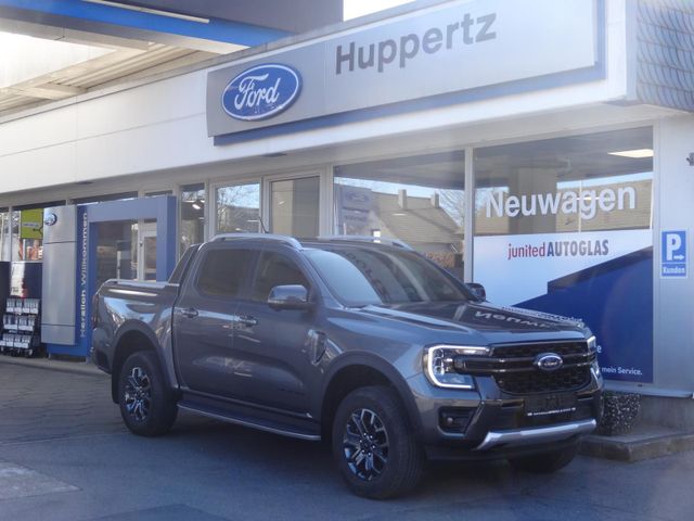 Ford Ranger 2.0 DoKa 4x4 Wildtrak AUT ROLLO AHK 360°