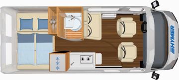 HYMER  ERIBA  HYMERCAR Grand Canyon Fiat Solar Lithium Fahrassistenz 