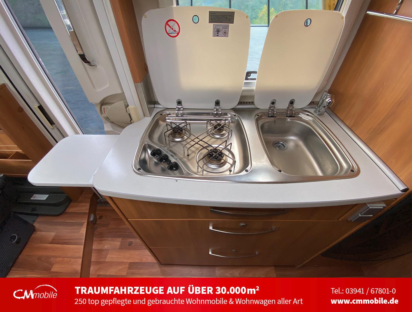 HYMER / ERIBA / HYMERCAR Exsis I 578 - Hub & Einzelbetten - Garage