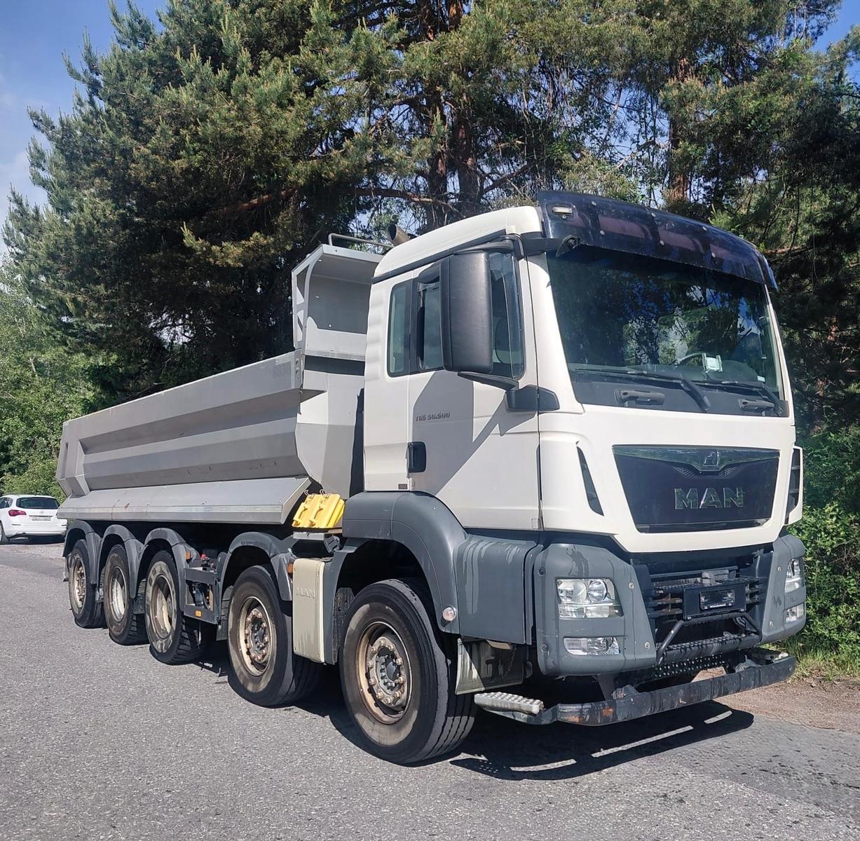 MAN TGS 50.500 10x4, E6, Dumper Schwarzmueller, 3x