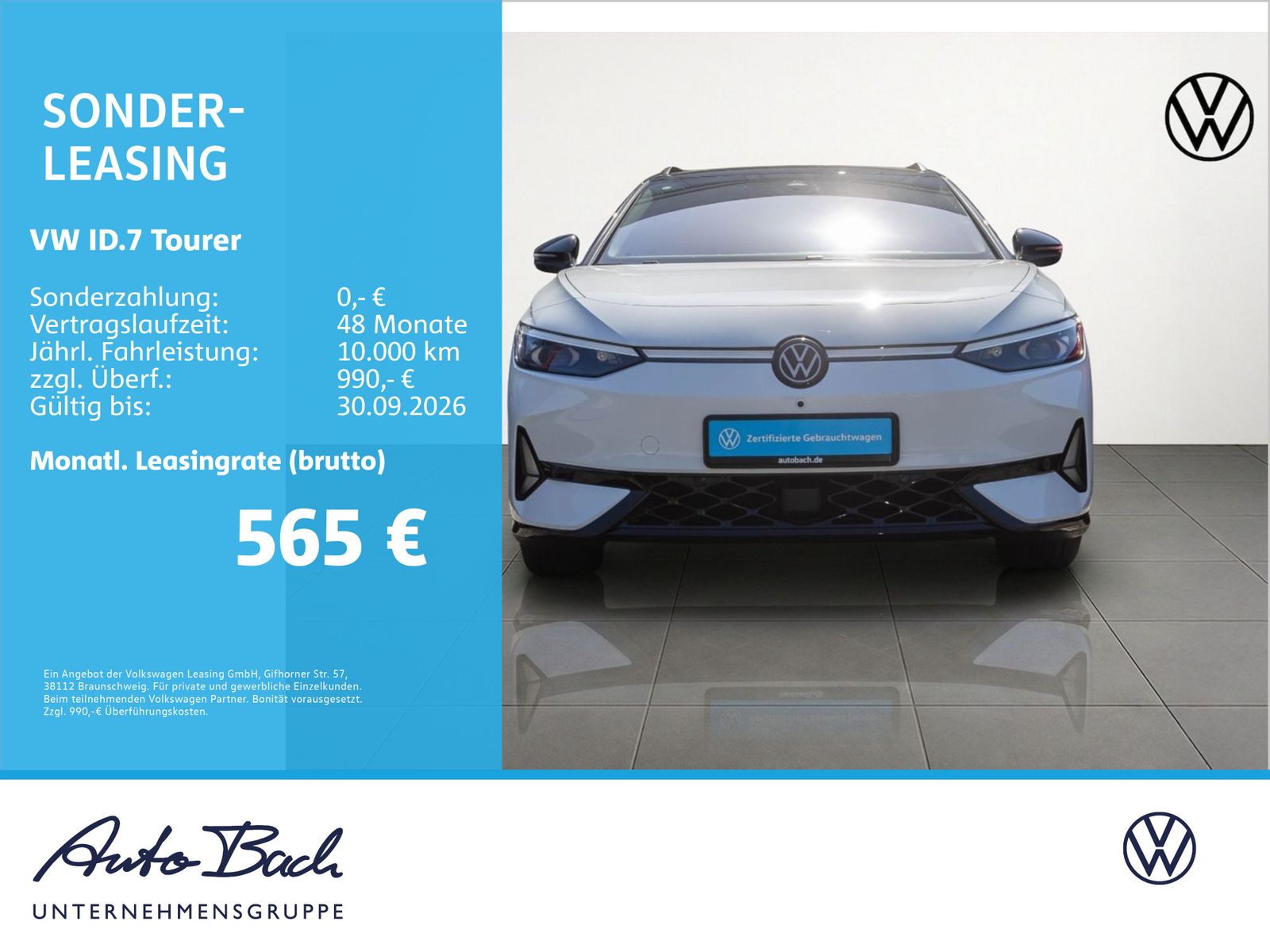 Volkswagen ID.7 Tourer GTX, AHK, Soundsystem, LED-Matrix, N imagem 2