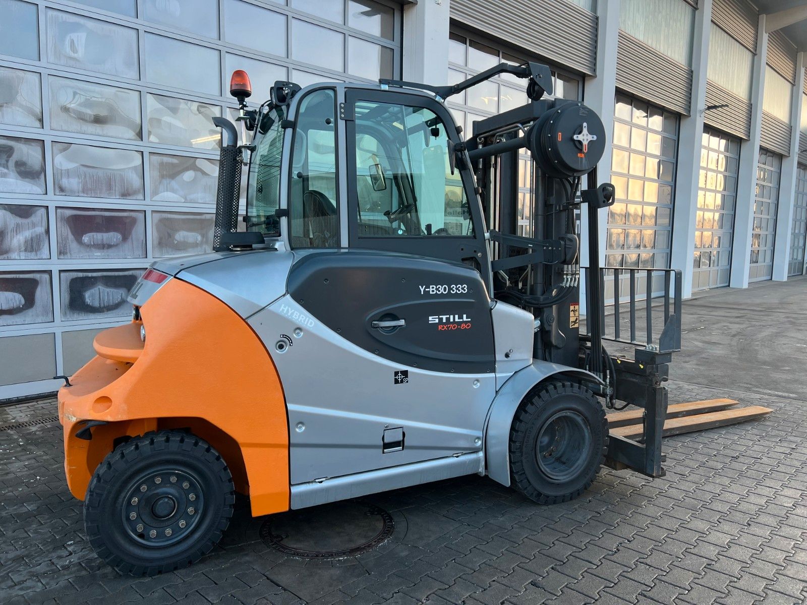 Fahrzeugabbildung Still RX70-80 / Duplex: 4.70m! / Zinkenversteller / SS