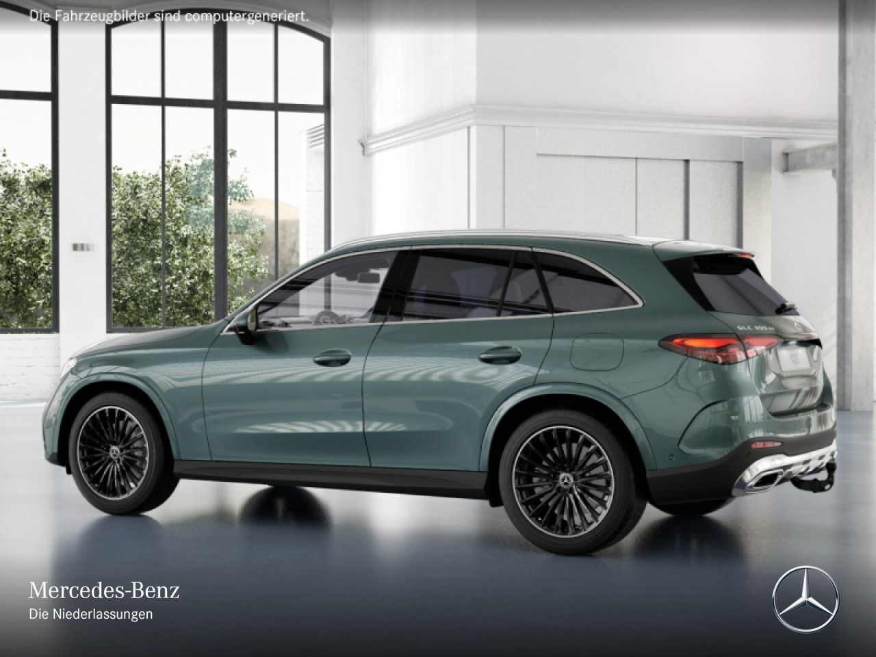 Mercedes-Benz GLC 300 de 4M AMG+PANO+360+AHK+LED+TOTW+KEYLESS foto 14