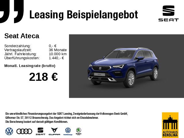 Seat Ateca 1.5 TSI Road Edition DSG *Road Ed. Aktion*