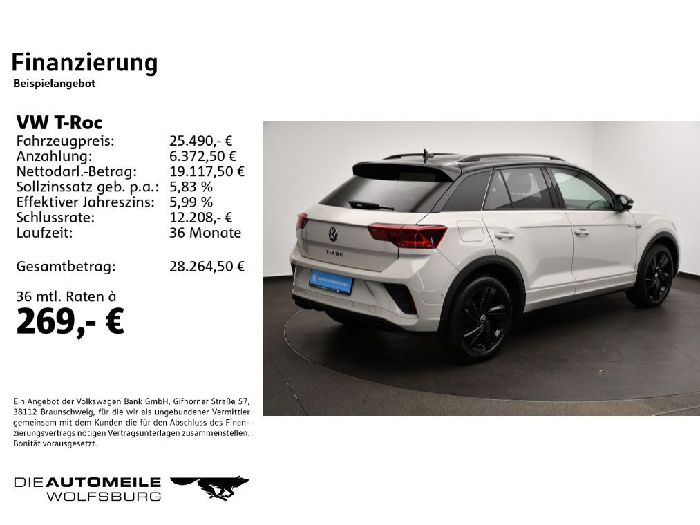 Volkswagen T-Roc 1.0 TSI R-Line Pano/ACC/Multilenk imagem 2