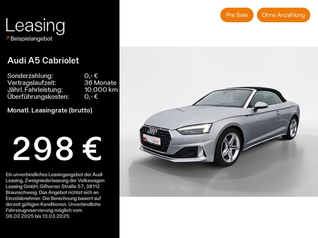 Audi A5 Cabriolet 35 TDI advanced*NAVI*MATRIX*VIRTUAL