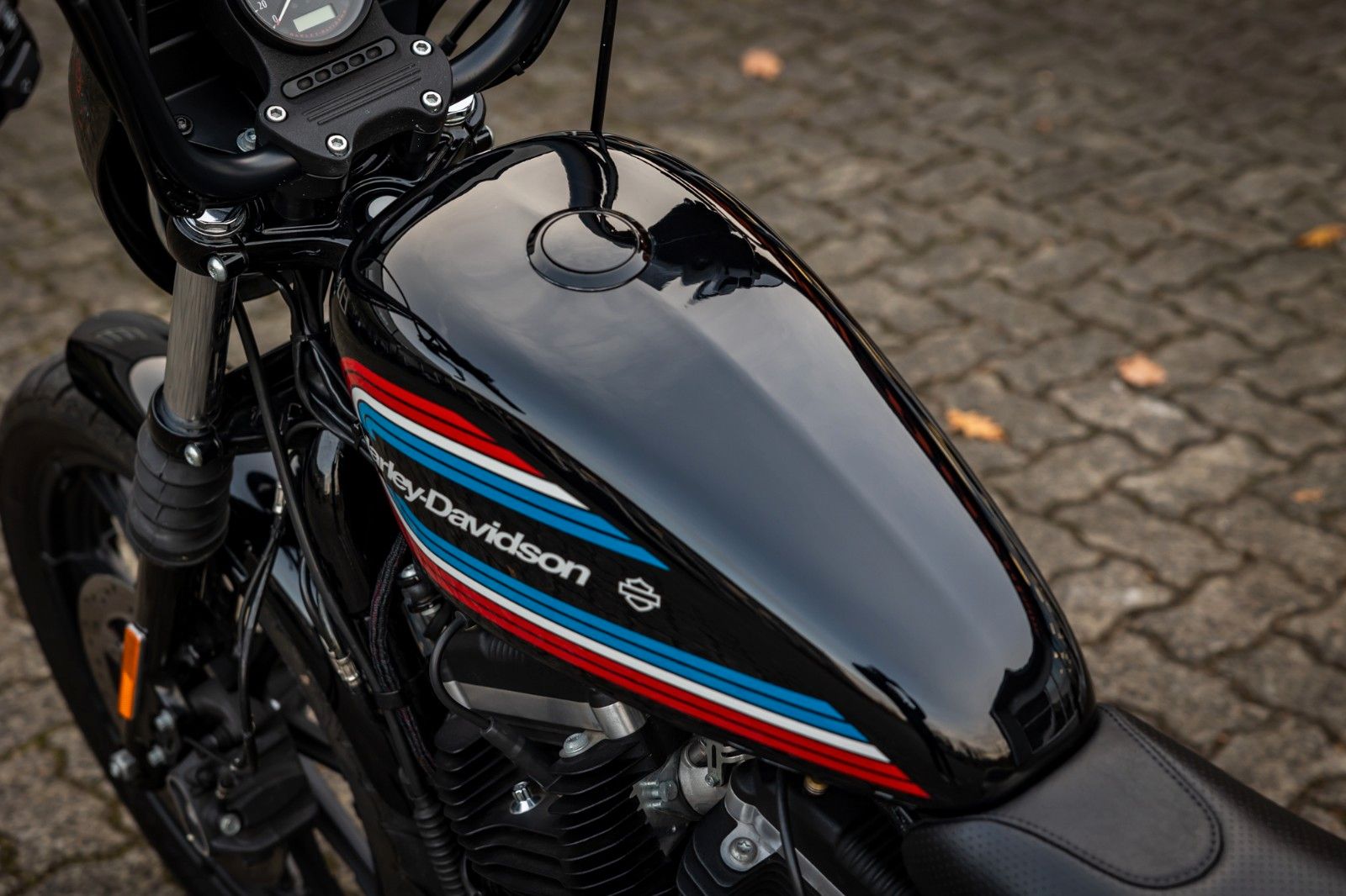 Fahrzeugabbildung Harley-Davidson XL883N - Iron 883 Auspuff - Kesstech - Ape