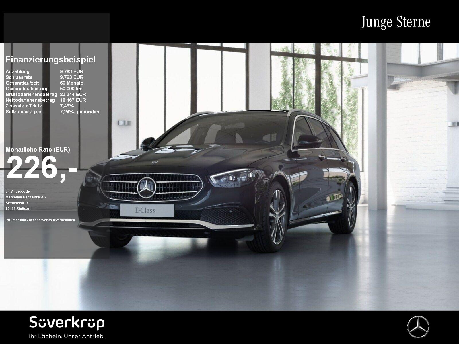 Mercedes-Benz E 220 T d AVANTGARDE BURM WIDE MULTI 360 AHK PDC