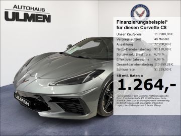 Corvette Leasingangebot: Corvette C8 Stingray Cabriolet 3LT Lift MR-Fahrwerk