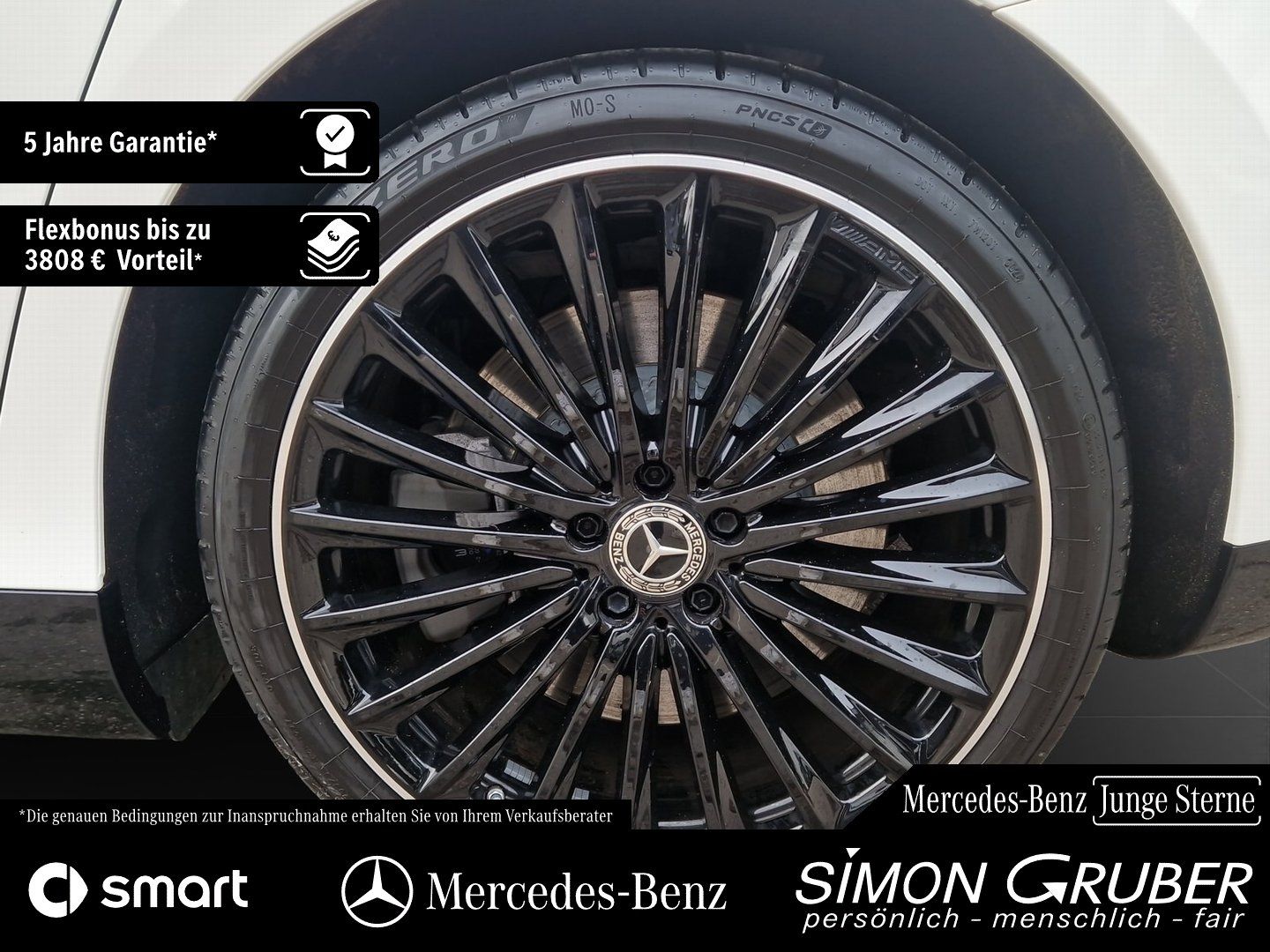 Fahrzeugabbildung Mercedes-Benz EQE 350 4M AMG Airmatic Hyper Pano HAL HUD Mod25