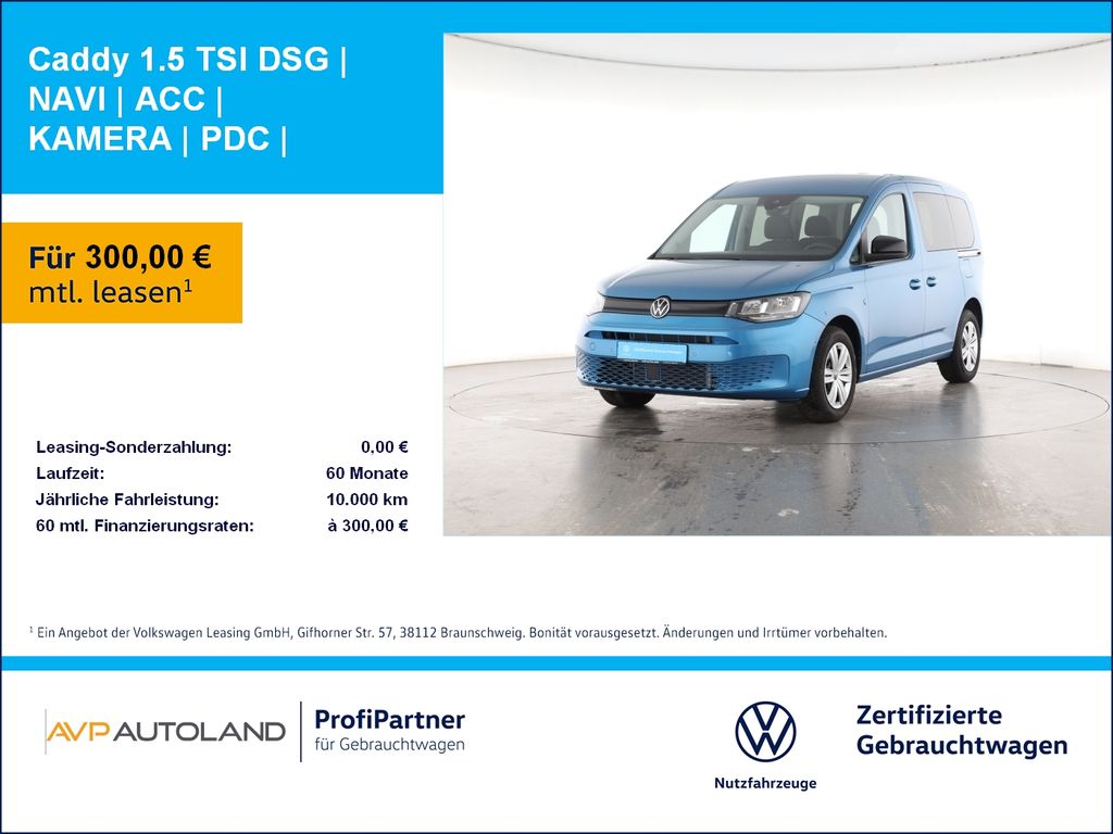 Volkswagen Caddy 1.5 TSI DSG | NAVI | ACC | KAMERA | PDC |