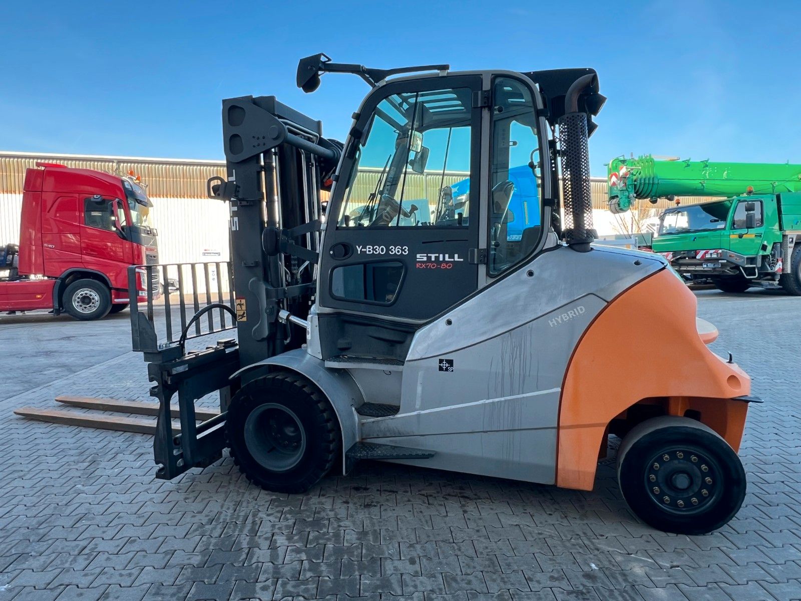 Fahrzeugabbildung Still RX70-80 / Duplex: 4.70m! / Zinkenversteller / SS