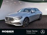 Mercedes-Benz E 300 e 4M Avantgarde AHK LED Navi Kamera Spurh. - Mercedes-Benz E 300 mit Hybrid-Antrieb: Silber, Limousine