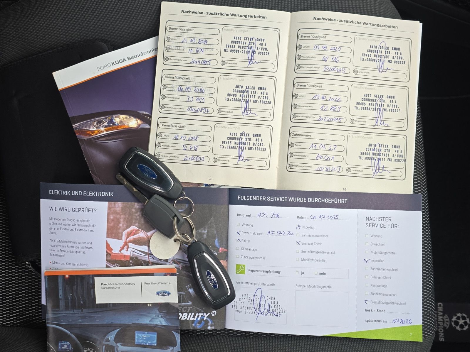 Fahrzeugabbildung Ford Kuga Champions Edition Aus 1.Hand + Voll Service