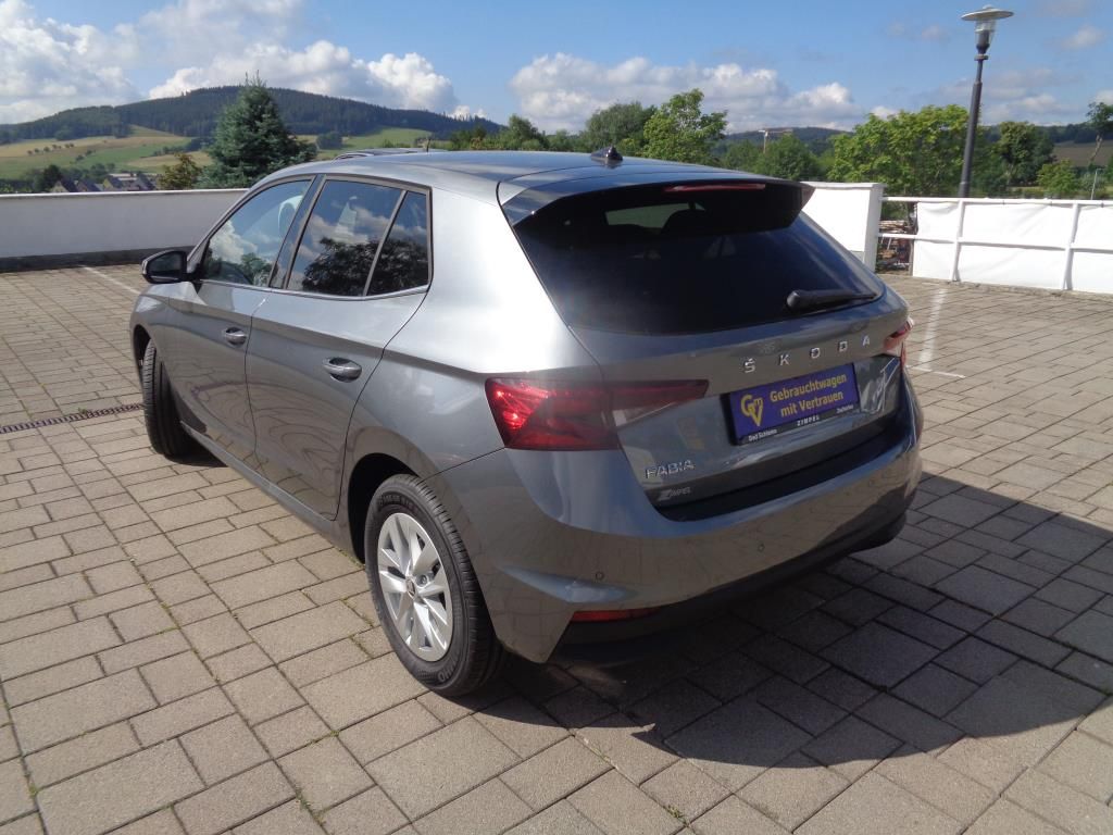 Autohaus Zimpel -  Skoda Fabia 1.0 TSI Style LED+DAB+Climatronic+Sitzheiz - Bild 7