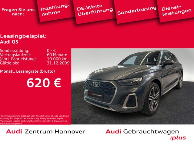 Audi Q5 S line 50 TDI quattro Matrix AHK Luft Kamera