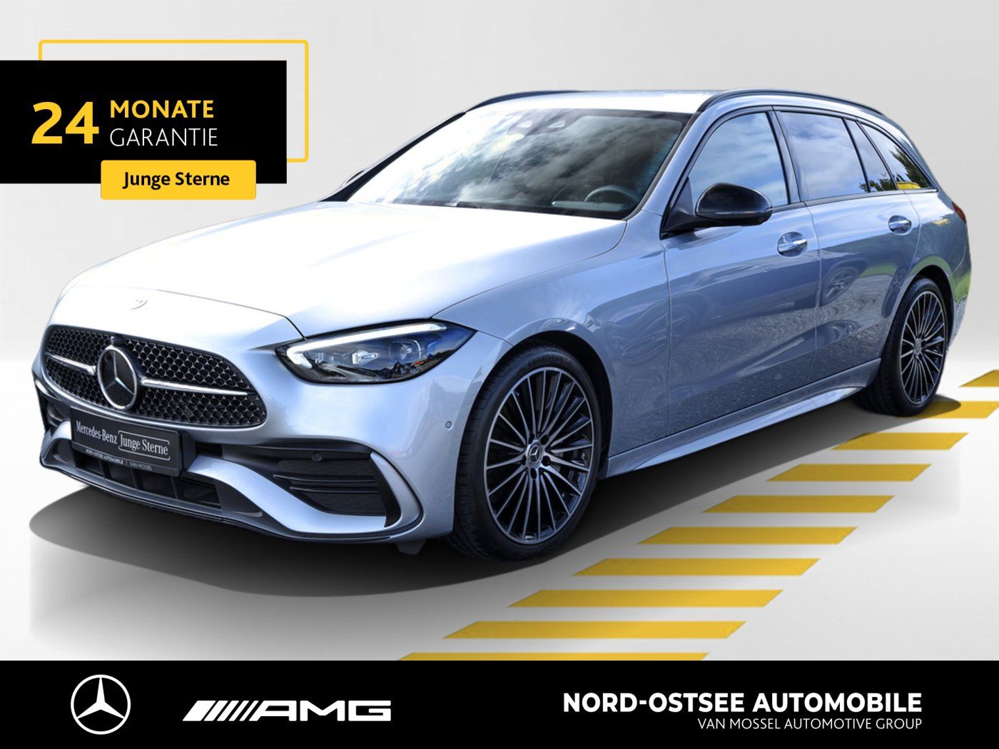 Mercedes-Benz C 220 T d AMG NIGHT PAKET 19''AMG DISTRONIC 360