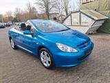 Peugeot 307 CC Cabrio-Coupe Basis. Aus 1 Hand - blaue Peugeot 307