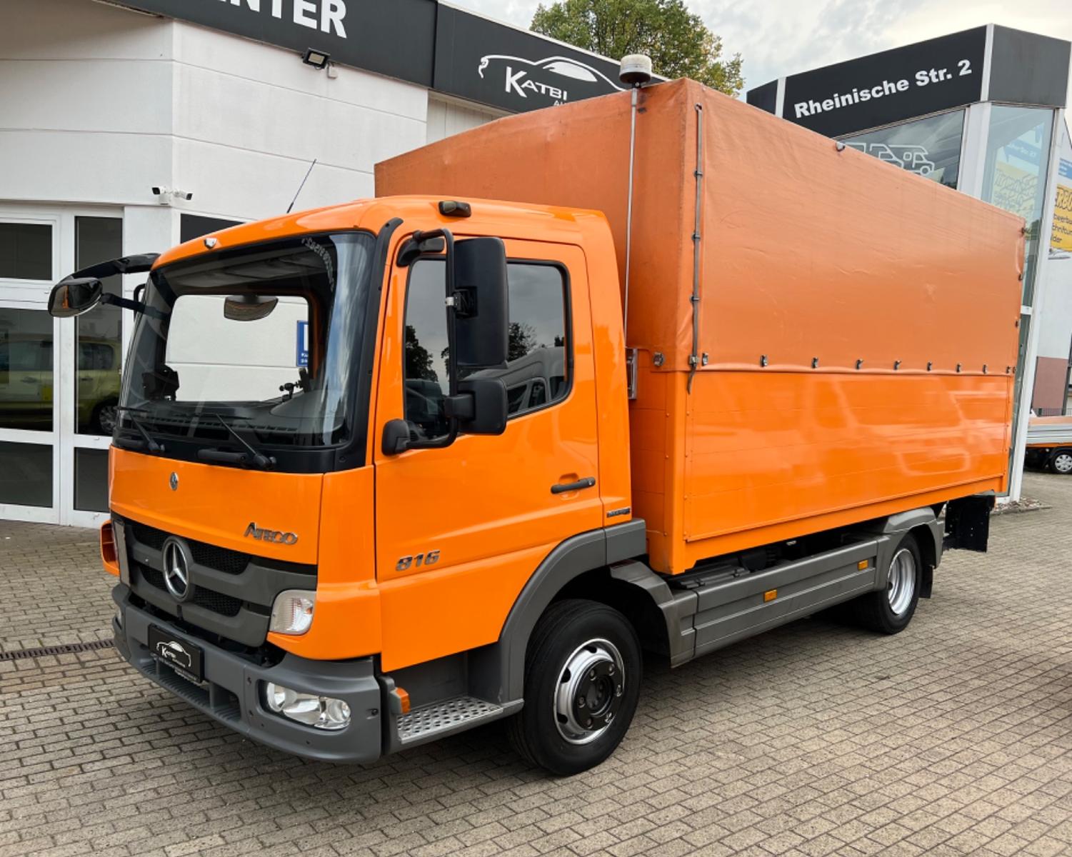 Mercedes-Benz Atego 816 LBW Automatik 360° Kamera Klima HU neu
