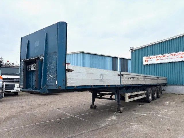 Vanhool 3B1057 3-AXLE 13.60 OPEN TRAILER WITH ALUMINIUM 