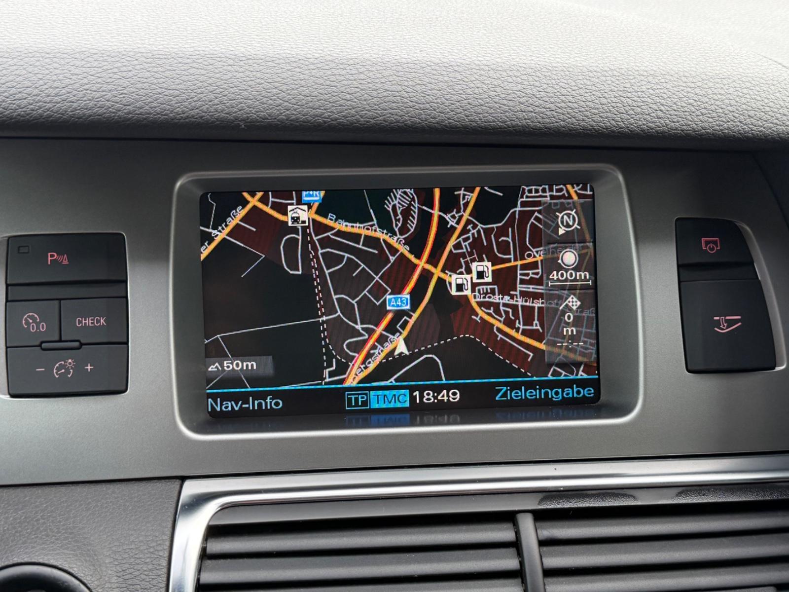 Audi Q7 3.0 TDI V6 240ch quattro Tiptronic Cuir Chauffage stationnaire Caméra Xénon GPS Attelage Sièges chauffants