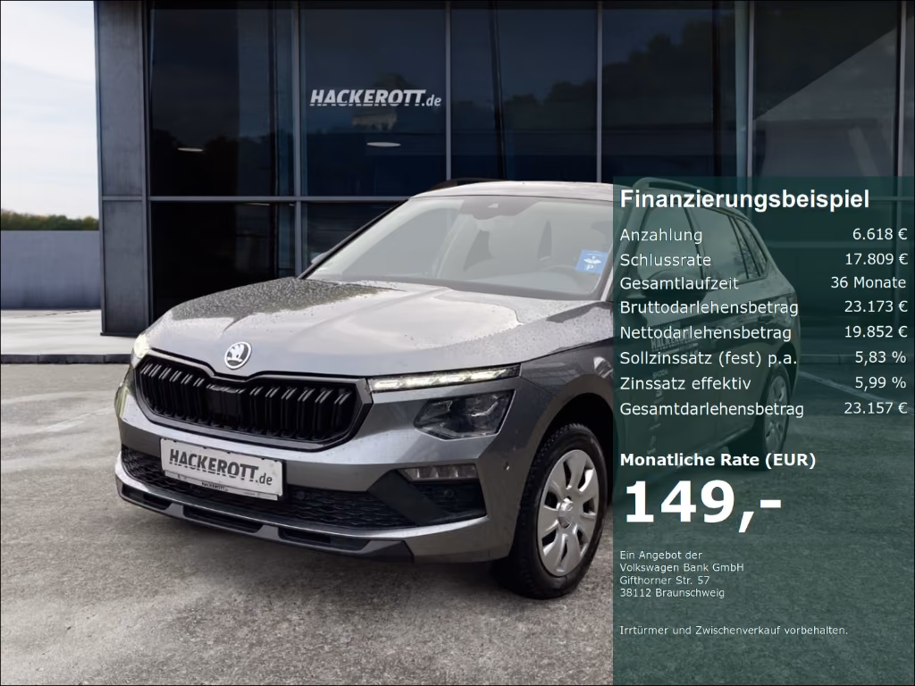 Skoda Kamiq Tour 1.0 TSI Navi LED PDC SmartLink