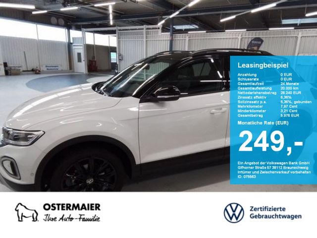 Volkswagen T-Roc STYLE BLACK STYLE 1.0TSI 110PS ACC.5J-G.AH