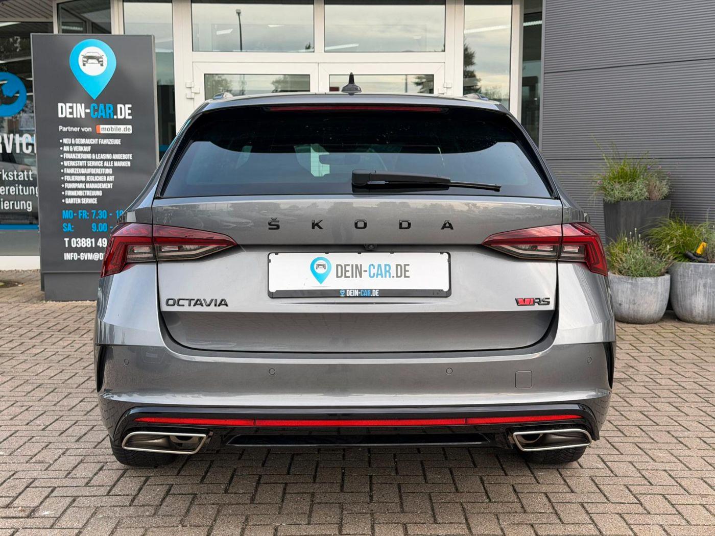 Skoda Octavia RS LED AHK Navi PDC SHZ Virtual el.Heck