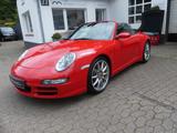 Porsche 911 / 997 4 S Cabrio, 1. Hd.,WLS, Keramk, Bose.. - Porsche: Rot, 911
