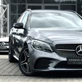 Mercedes-Benz C 200 D/T-MODELL/AMG/AHK/RÜCKFAHRK/TEMPOM LED - Mercedes-Benz C 200 mit Diesel-Antrieb: Kombi, Schaltgetriebe