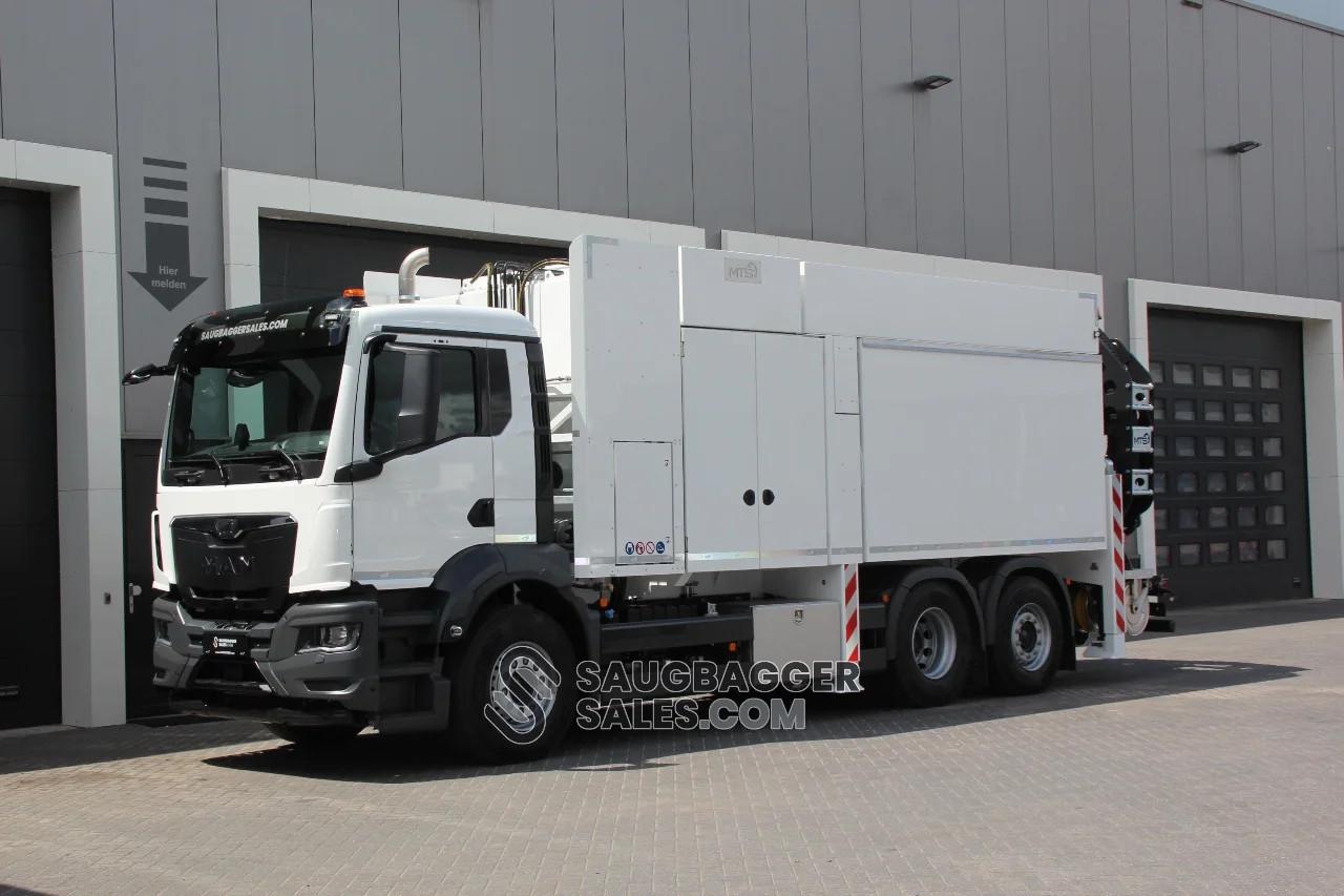 MAN TGS 26.510 6X2-4 BL CH MTS DINO 8 SAUGBAGGER