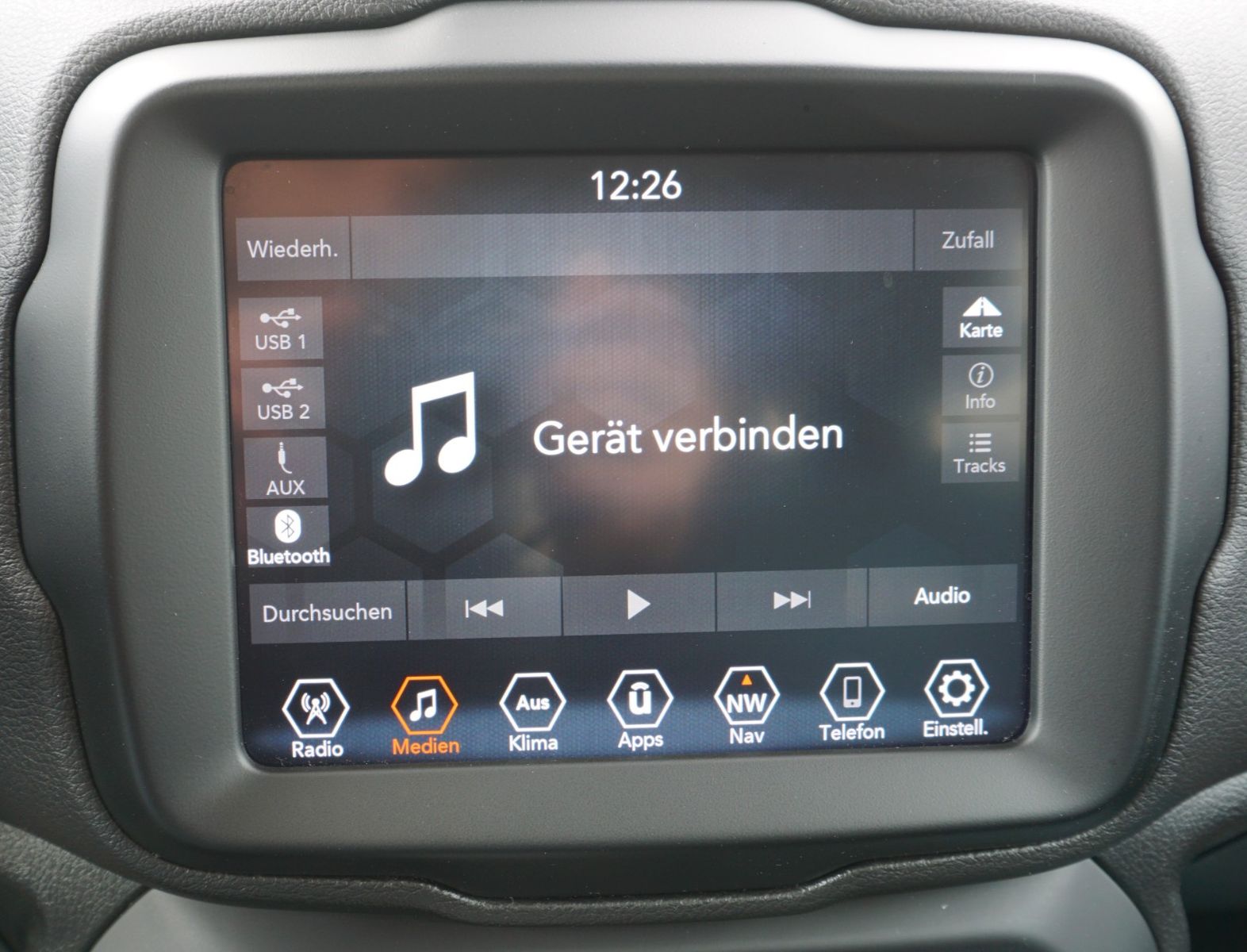 Fahrzeugabbildung Jeep Renegade Longitude Mild-Hybrid FWD, Kamera