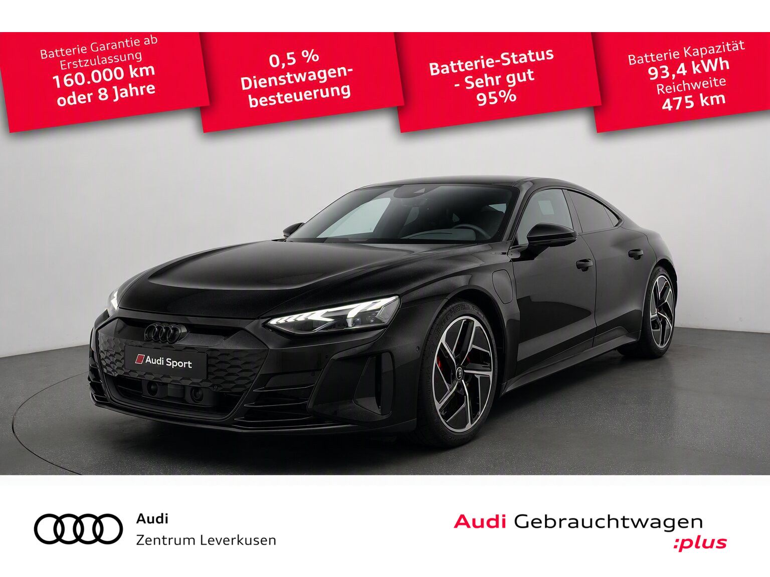 Audi RS e-tron GT 93KWH LASER PANO LUFT B&O KAM 360°