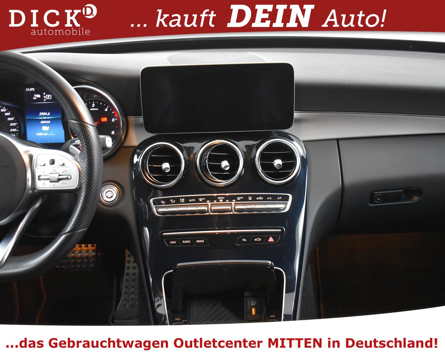 MERCEDES-BENZ C 300de T 9G 2X AMG Line NAVI+KAM+STANDHZ+LED+18 - Image 14