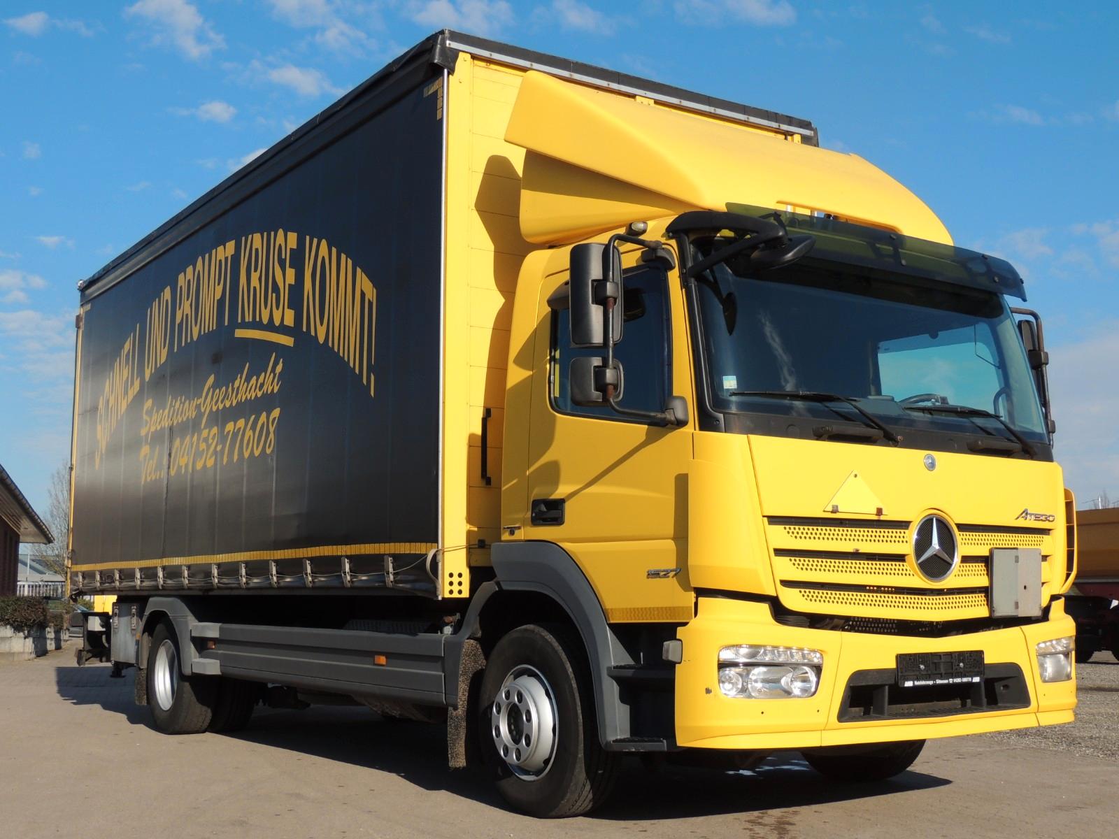 Mercedes-Benz 1527 LL Tautliner/2.000 kg LBW/Edscha