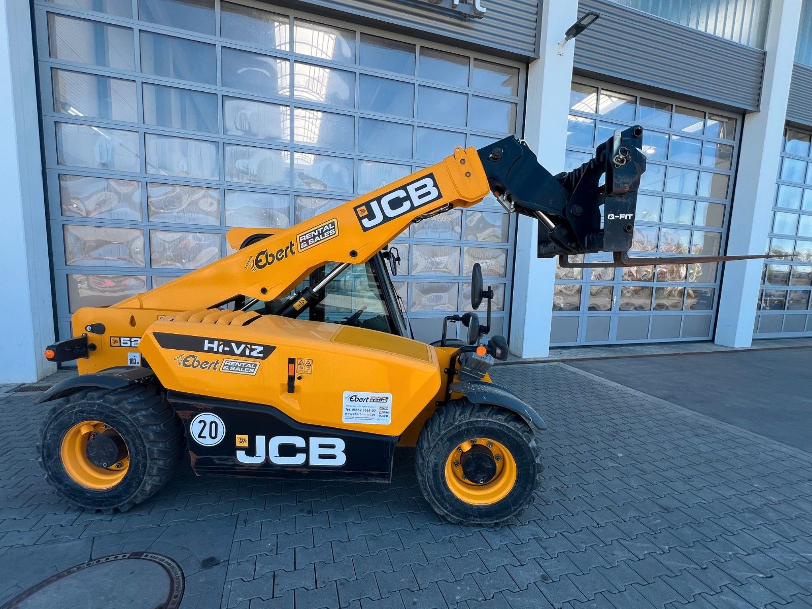 Fahrzeugabbildung JCB 525-60 Teleskop / nur 716h! / 2022 / Gabel