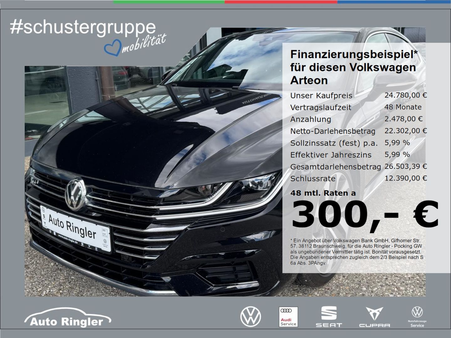 VW Arteon R-Line+LED+NAVI+VIRTUAL+KAMERA ACC Apple 