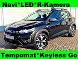 Dacia Sandero Stepway Express+*Navi*LED*Sitzh.*1.Hand* - Dacia Sandero: Schwarz, Stepway